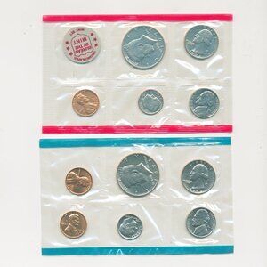 1972 U.S. MINT COIN SET (11 coins) sealed in original US Mint Packaging